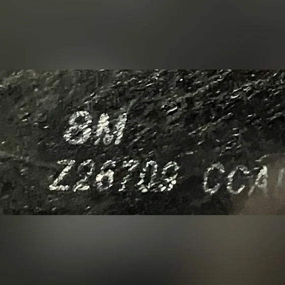 b.o.c Born women’s black textile/leather women’s ankle boots side zip size 8 - Picture 7 of 8